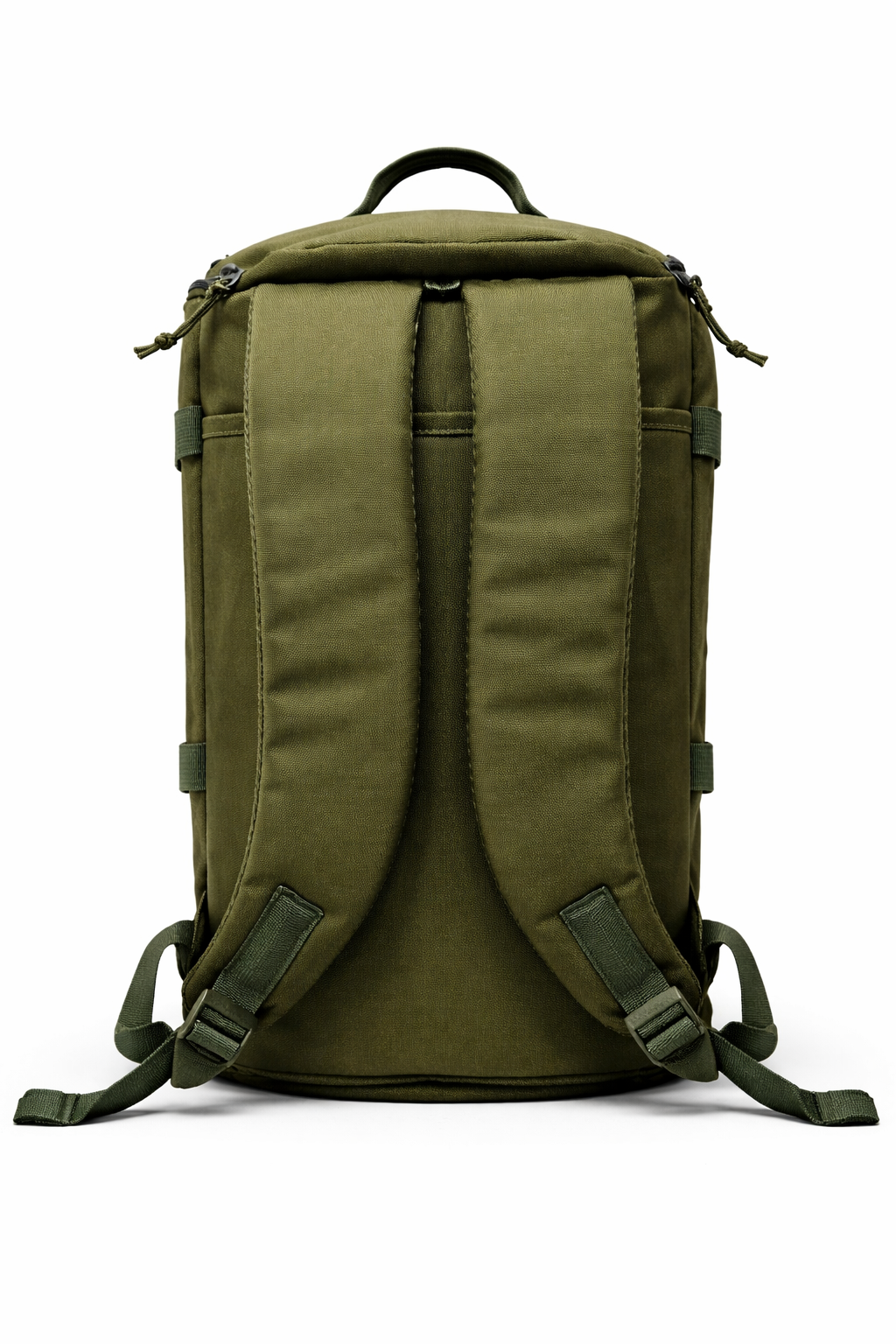 VAGAREE Convertible Duffel Backpack | 2-in-1 Gym & Travel Bag with Shoe Compartment, Natural Canvas Fabric, Large Capacity & Multi-Carry Design