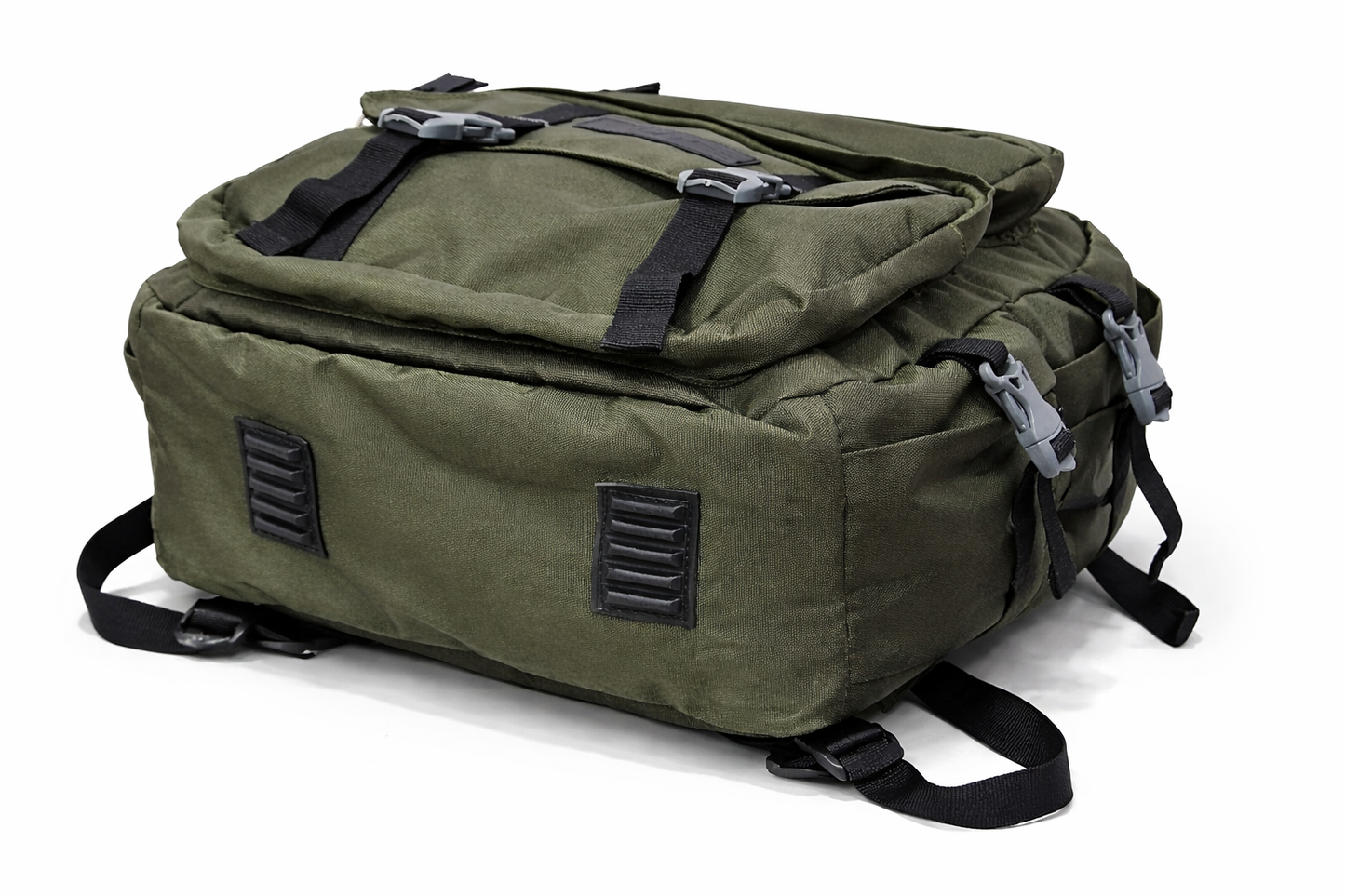 VAGAREE Tactical Canvas Backpack | Heavy-Duty Travel & Outdoor Backpack with Multi-Compartments, Natural Canvas Fabric & Rugged Build