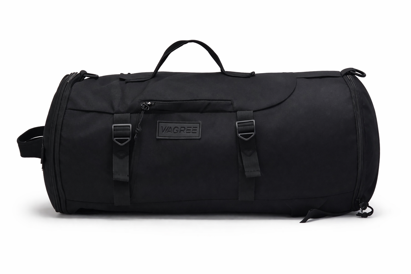 VAGAREE Convertible Duffel Backpack | 2-in-1 Gym & Travel Bag with Shoe Compartment, Natural Canvas Fabric, Large Capacity & Multi-Carry Design