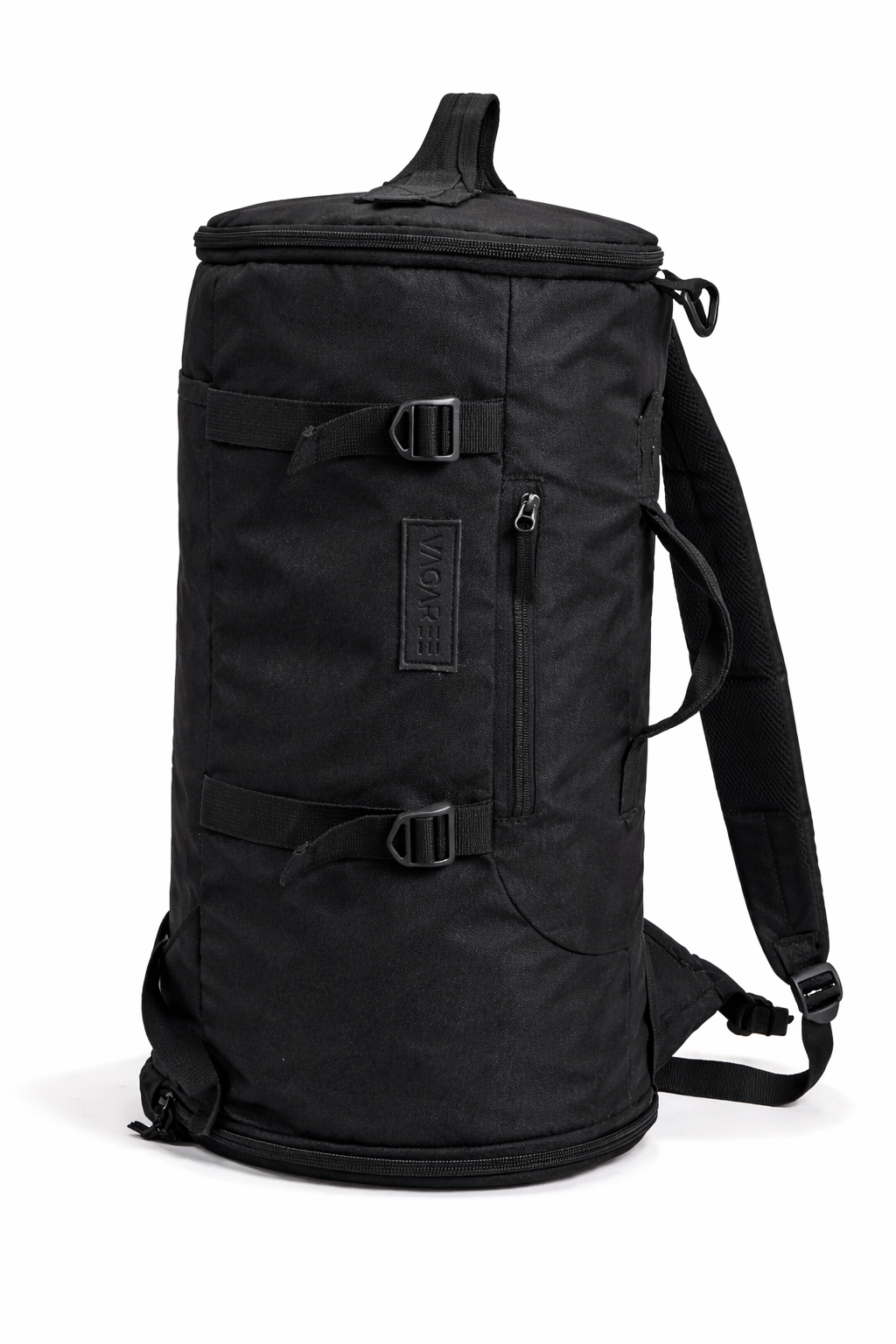 VAGAREE Convertible Duffel Backpack | 2-in-1 Gym & Travel Bag with Shoe Compartment, Natural Canvas Fabric, Large Capacity & Multi-Carry Design