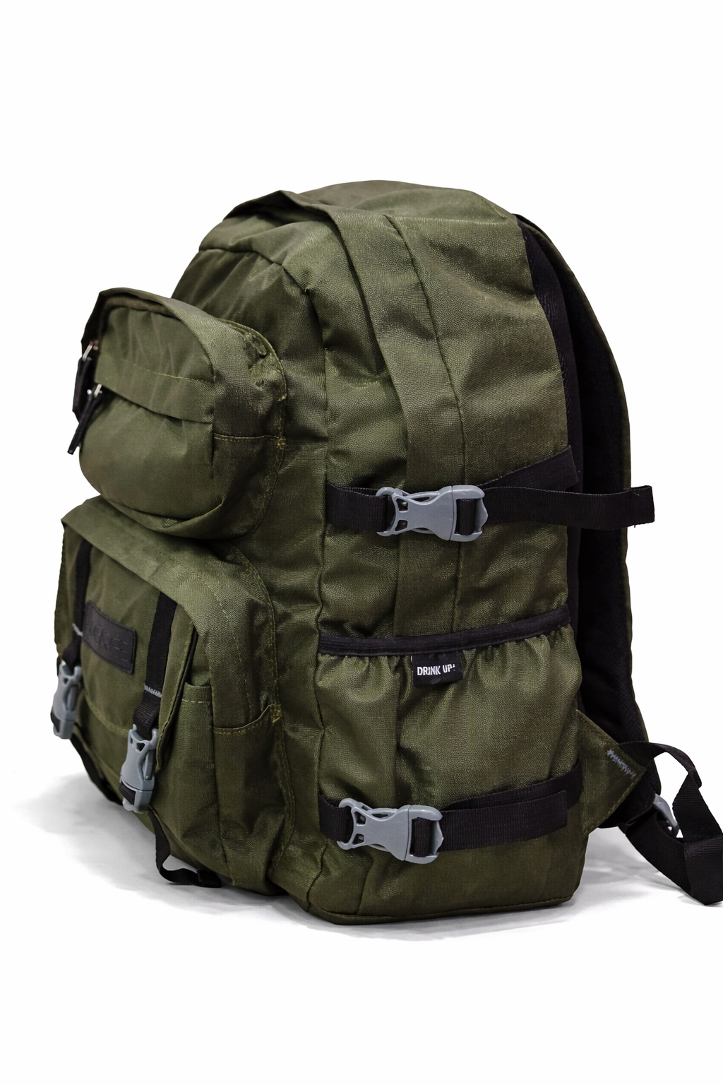 VAGAREE Tactical Canvas Backpack | Heavy-Duty Travel & Outdoor Backpack with Multi-Compartments, Natural Canvas Fabric & Rugged Build