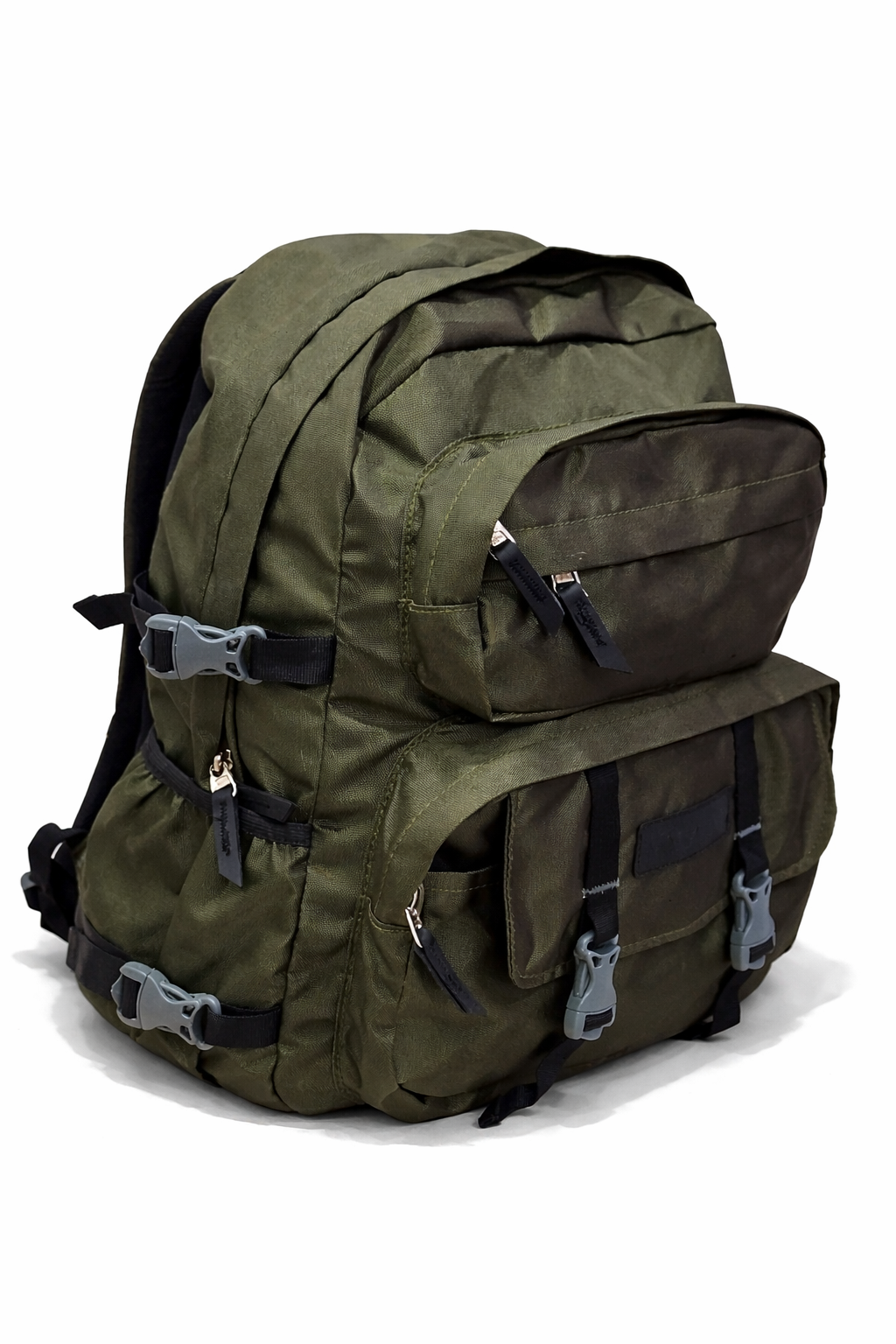 VAGAREE Tactical Canvas Backpack | Heavy-Duty Travel & Outdoor Backpack with Multi-Compartments, Natural Canvas Fabric & Rugged Build