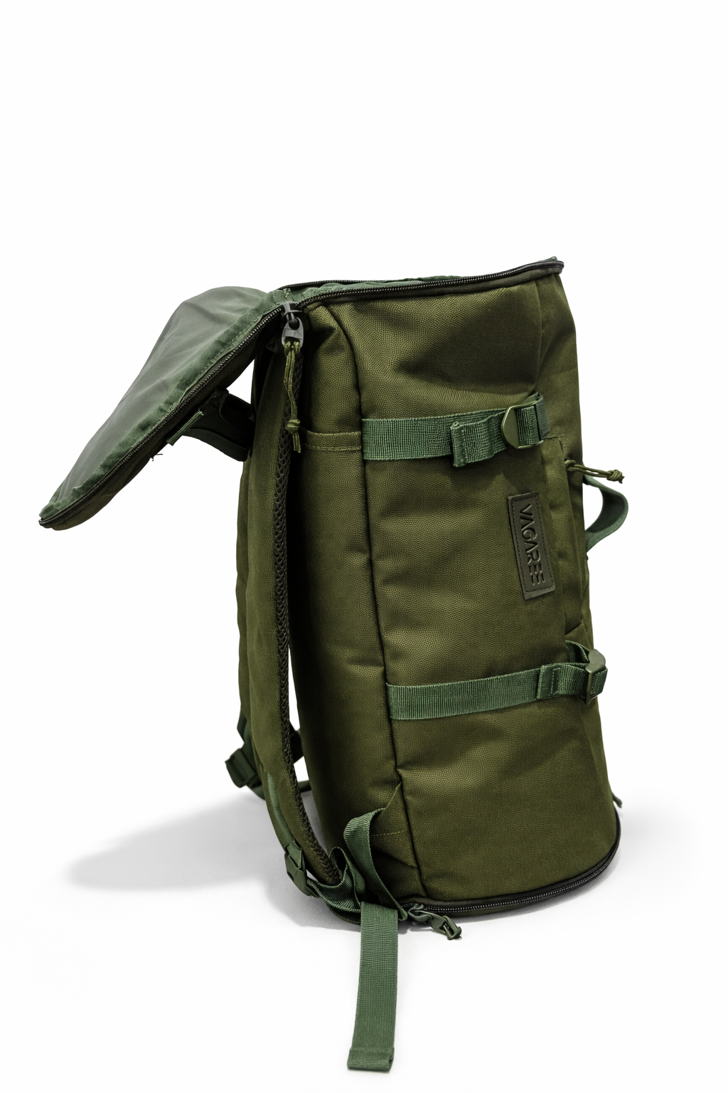 VAGAREE Convertible Duffel Backpack | 2-in-1 Gym & Travel Bag with Shoe Compartment, Natural Canvas Fabric, Large Capacity & Multi-Carry Design